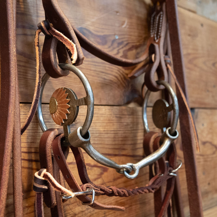 FOX Smooth Snaffle Bridle Rig 1949