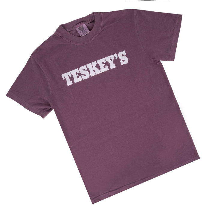 Teskey's Plain Logo Tee - Berry TESKEY'S GEAR - SS T-Shirts Teskey's