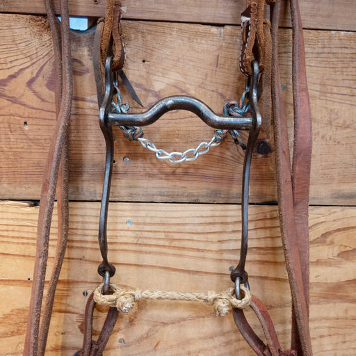 B. Brown Solid Port Bridle Rig Tack - Rigs B. Brown