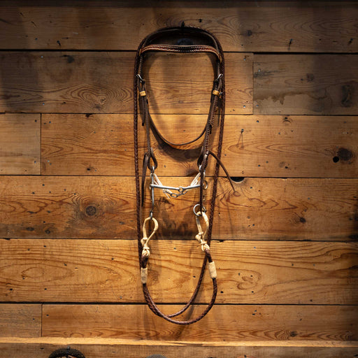 Argentine Smooth Snaffle Bridle Rig Tack - Rigs MISC