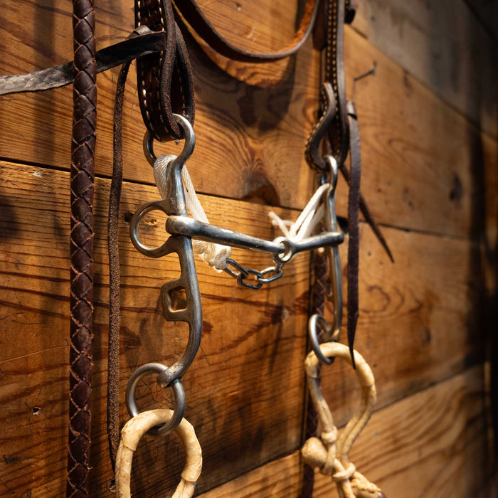 Argentine Smooth Snaffle Bridle Rig Tack - Rigs MISC
