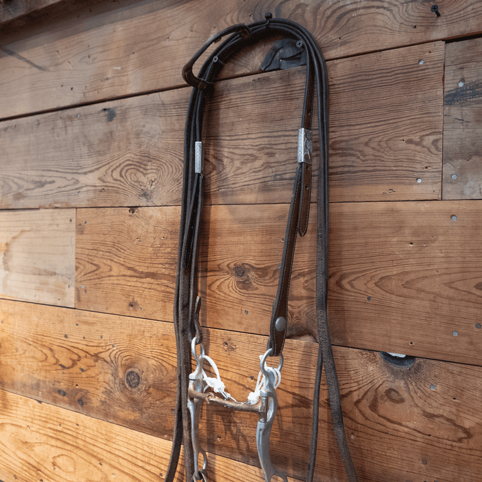 Cowboy Tack Snaffle Bit Bridle Rig