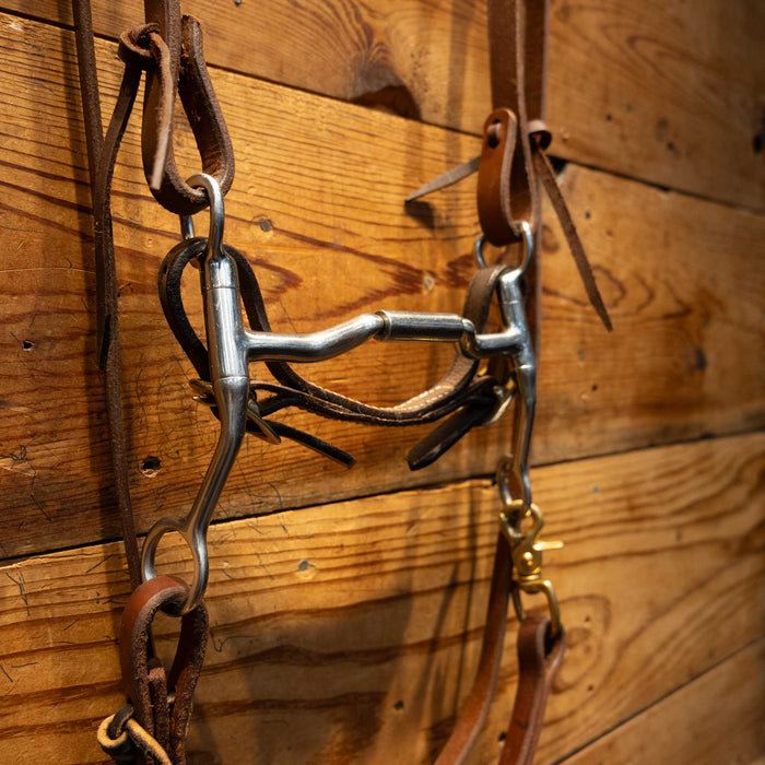 Myler Low Locking Hinge Port Bridle Rig Tack - Rigs Myler