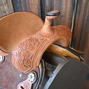 10" TESKEY'S YOUTH BARREL SADDLE