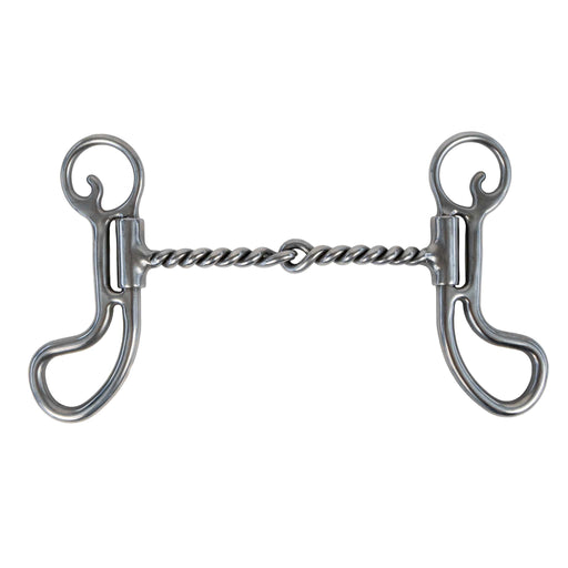 Formay Teardrop Short Shank Twisted Snaffle Bit Tack - Bits Formay