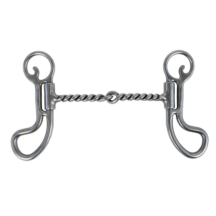 Formay Teardrop Short Shank Twisted Snaffle Bit