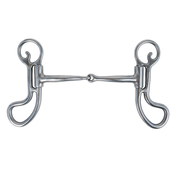 Formay Teardrop Short Shank Smooth Snaffle Bit