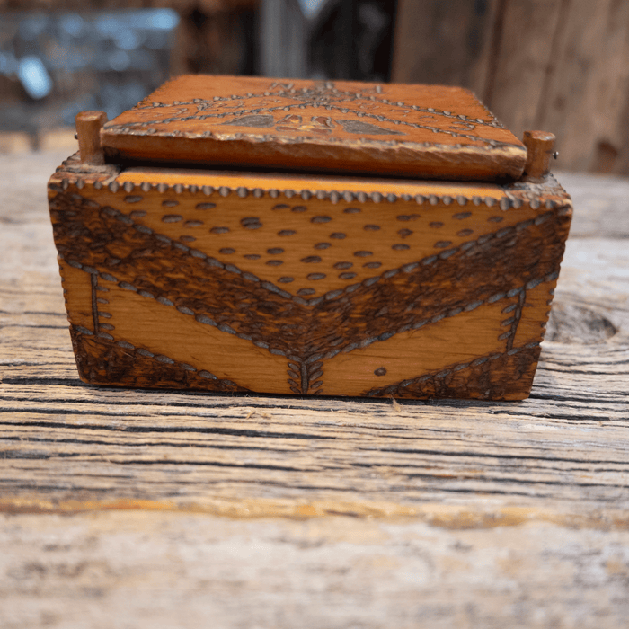 OLD Wooden Box by Prisoner Canyon City Colorado