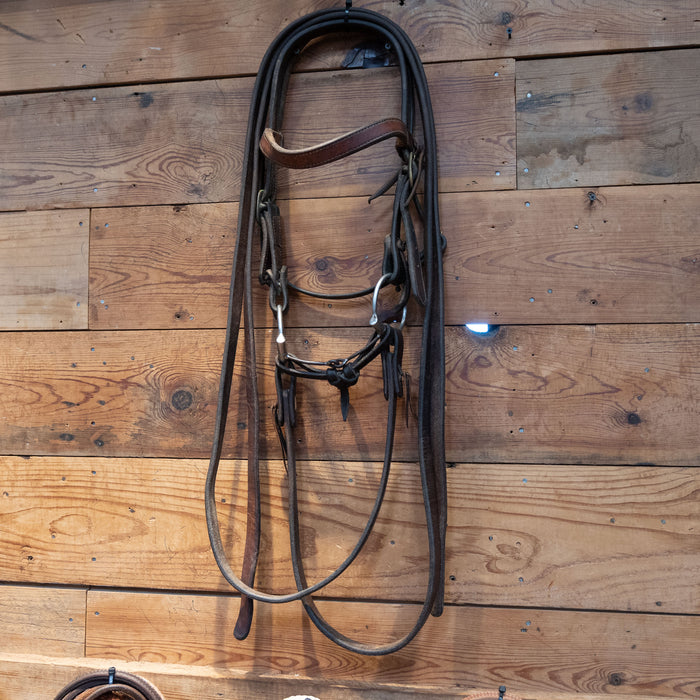 HU D-Ring Snaffle Bridle Rig 1960