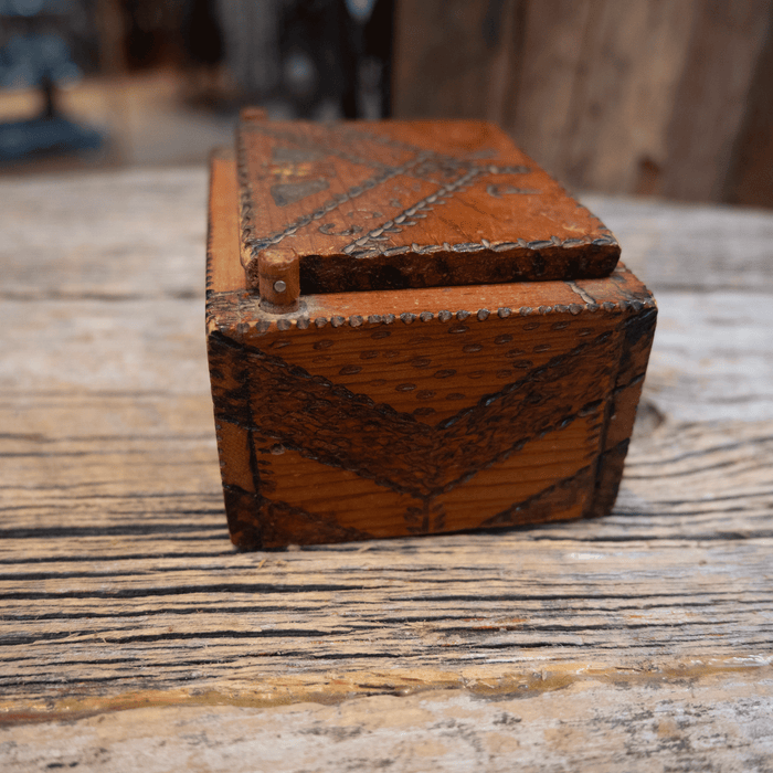OLD Wooden Box by Prisoner Canyon City Colorado