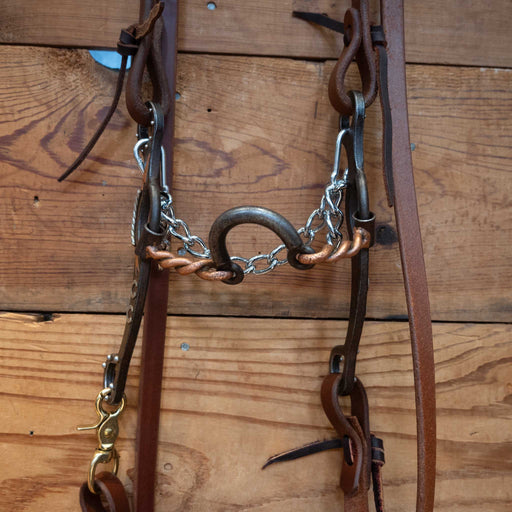 Tristan Mahoney Twisted Copper Loose Port Bridle Rig Tack - Rigs Tristan Mahoney