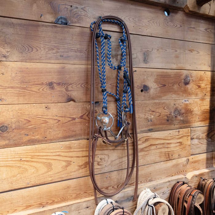 Ricky Trammell Locked O-Ring Snaffle Bridle Rig Tack - Rigs Ricky Trammell