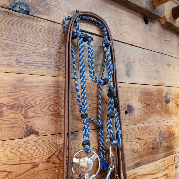 Ricky Trammell Locked O-Ring Snaffle Bridle Rig Tack - Rigs Ricky Trammell