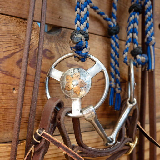 Ricky Trammell Locked O-Ring Snaffle Bridle Rig Tack - Rigs Ricky Trammell