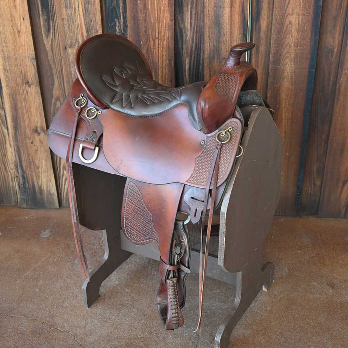 18" USED TUCKER TRAIL SADDLE Saddles - Used Tucker