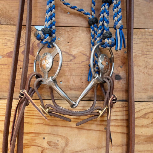 Ricky Trammell Locked O-Ring Snaffle Bridle Rig Tack - Rigs Ricky Trammell