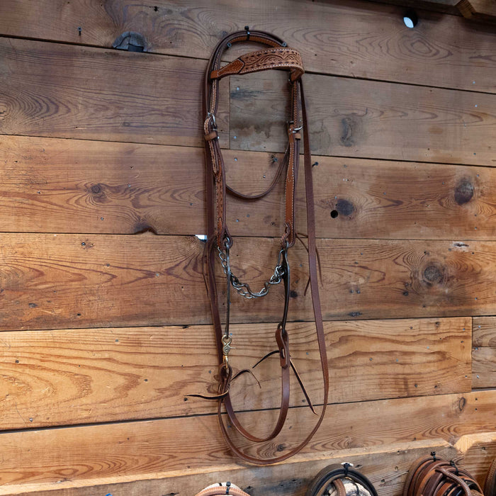 JO Cowboy Line Ported Chain Buckstitch Rig Tack - Rigs Josh Ownbey Cowboy Line