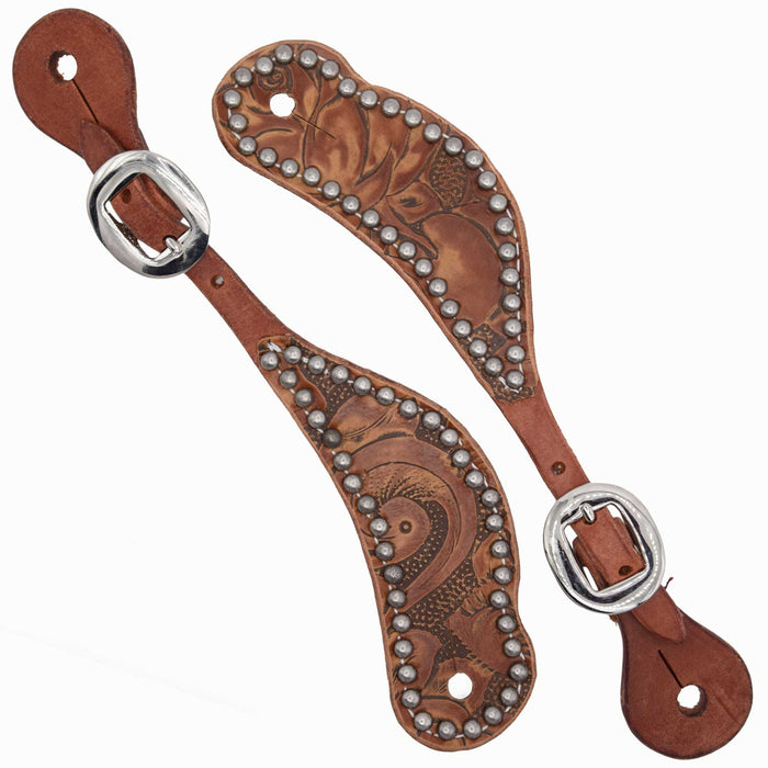 Teskey's Floral Spur Straps
