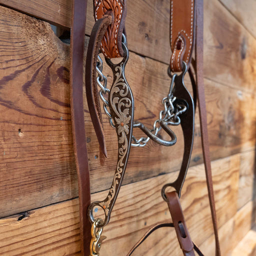 JO Cowboy Line Ported Chain Buckstitch Rig Tack - Rigs Josh Ownbey Cowboy Line