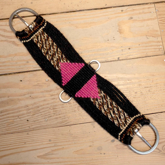Ross Bullinger 26" Black & PinkMohair Cinch