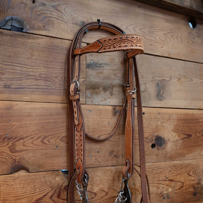 JO Cowboy Line Ported Chain Buckstitch Rig Tack - Rigs Josh Ownbey Cowboy Line