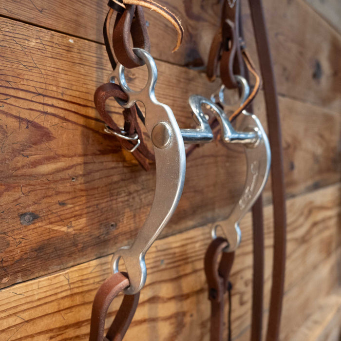Bill Freeman Mushroom Port Bit Bridle Rig