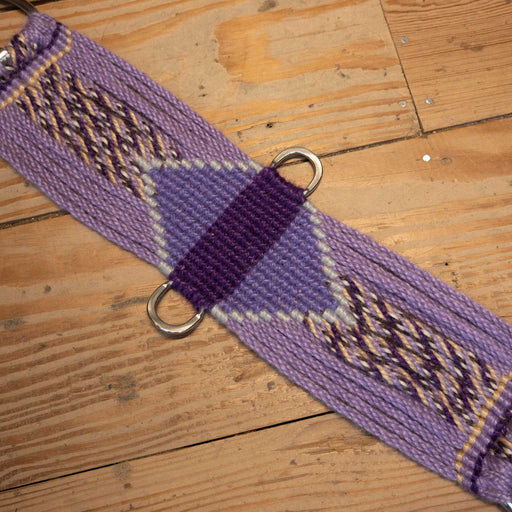 Ross Bullinger 26" Purple Mohair Cinch Tack - Cinches Ross Bullinger