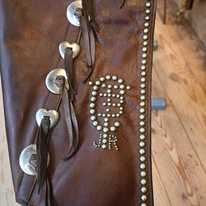 Dave Shelley Vintage Cowboy Chaps Tack - Chaps & Chinks Dave Shelley