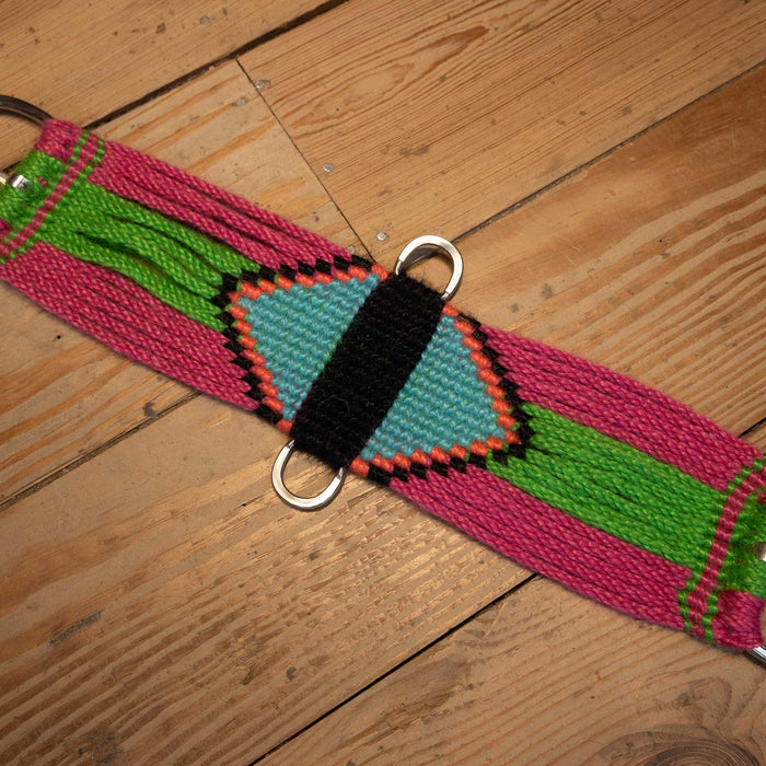 Ross Bullinger 26" Neon Mohair Cinch Tack - Cinches Ross Bullinger