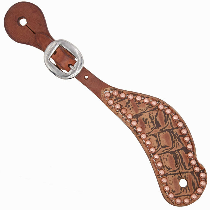 Teskey's Gator Print Spur Straps