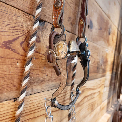 JT Silversmith Copper Hooded Port Bridle Rig Tack - Rigs JT Silversmith