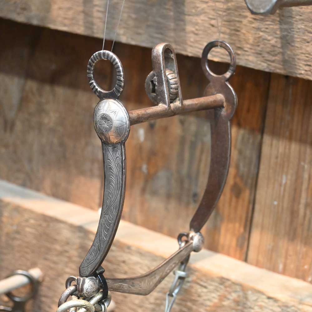 Shopmade Port with Roller Horse Bit TI0776 Tack - Bits, Spurs & Curbs - Bits SHOPMADE   