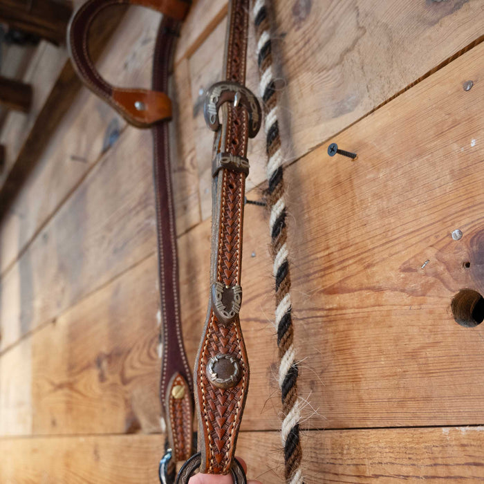 JT Silversmith Copper Hooded Port Bridle Rig Tack - Rigs JT Silversmith