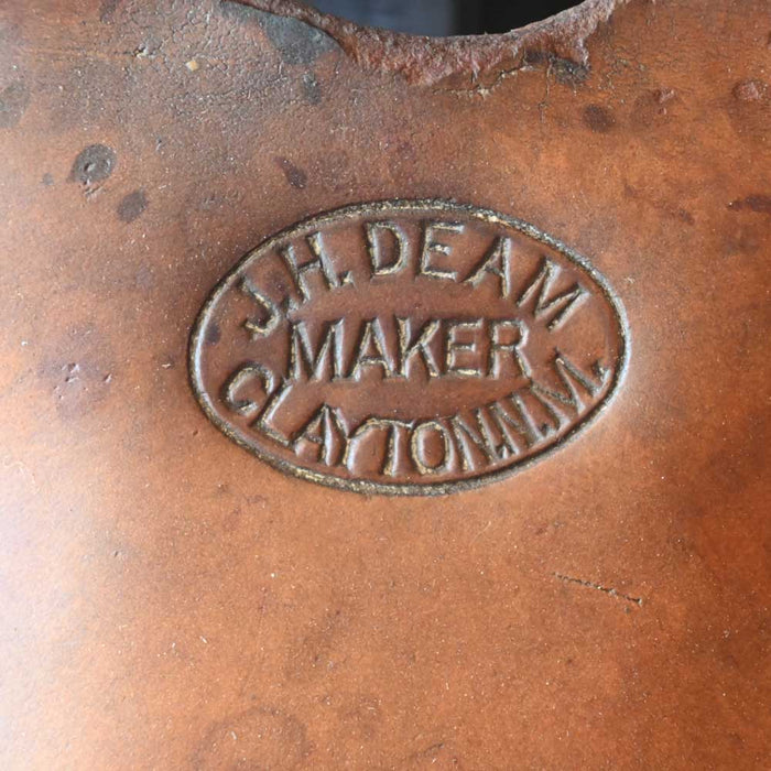 J.H Deam 1900'S Vintage Saddle Collectibles J.H DEAM