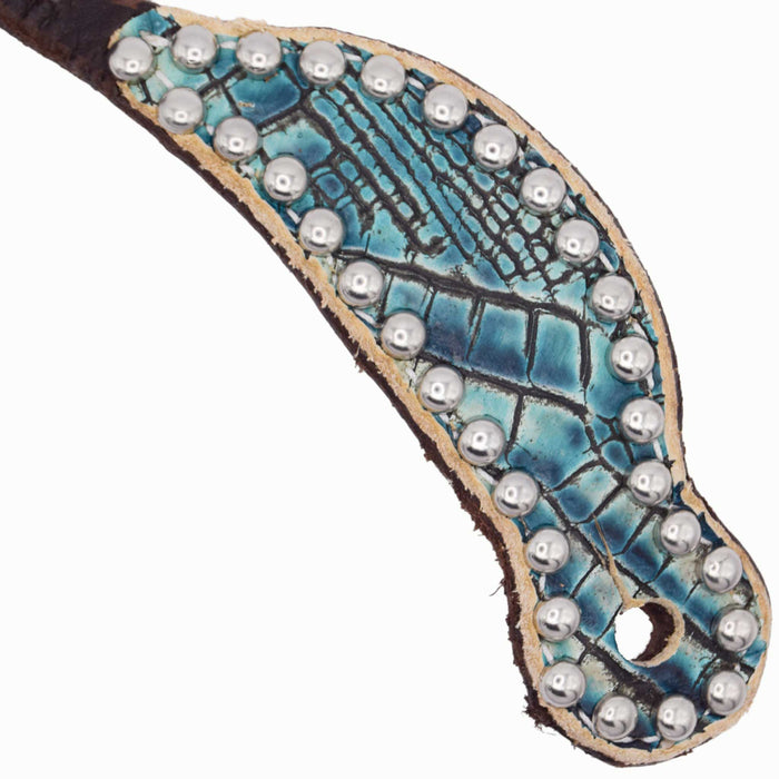 Teskey's Youth Chocolate Gator Spur Straps