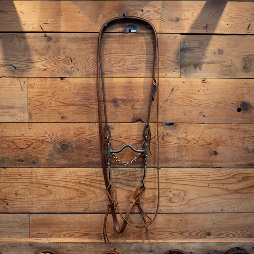 Split Ear Solid Port Bridle Rig Sale Barn MISC