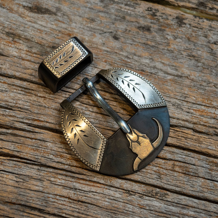 Wayne Dollar Steer Head Buckle