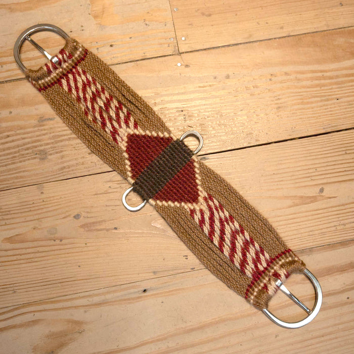 Ross Bullinger 28" Wheat Mohair Cinch Tack - Cinches Ross Bullinger