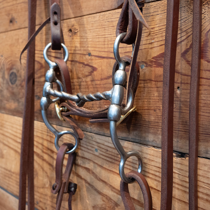 Twisted Snaffle Bridle Rig Tack - Rigs MISC
