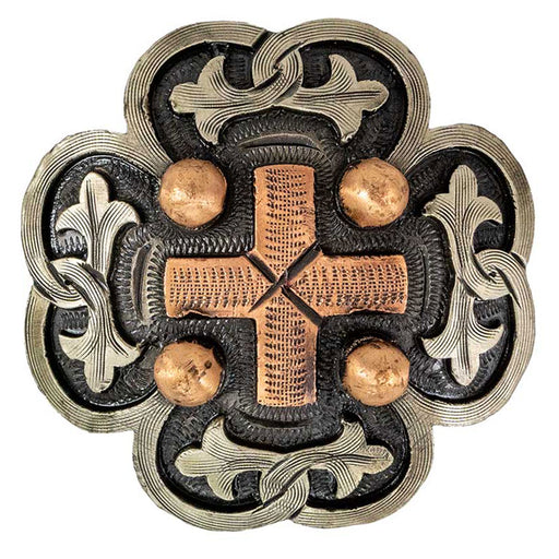 Copper Cross Concho Tack - Conchos & Hardware MISC