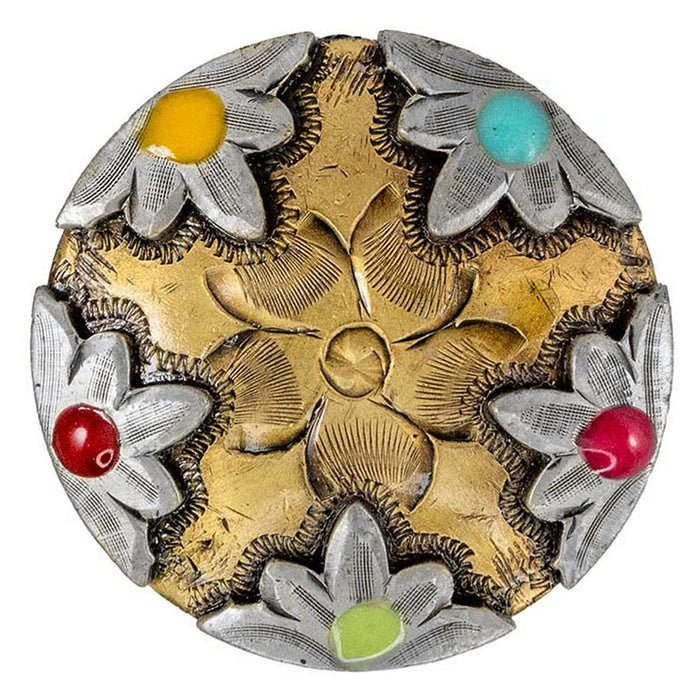 Flower Concho Tack - Conchos & Hardware MISC