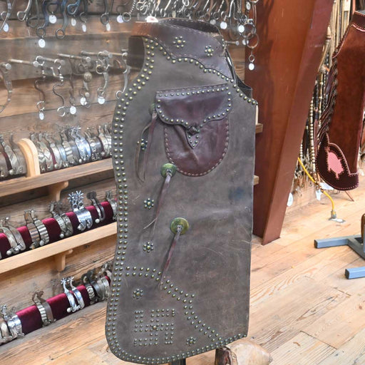 N. Porter Vintage Leather Cowboy Chaps Tack - Chaps & Chinks N. Porter