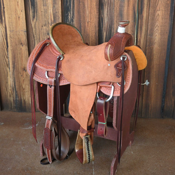 16" TESKEY'S RANCH ASSOCIATION SADDLE Saddles - New Teskey's Saddlery