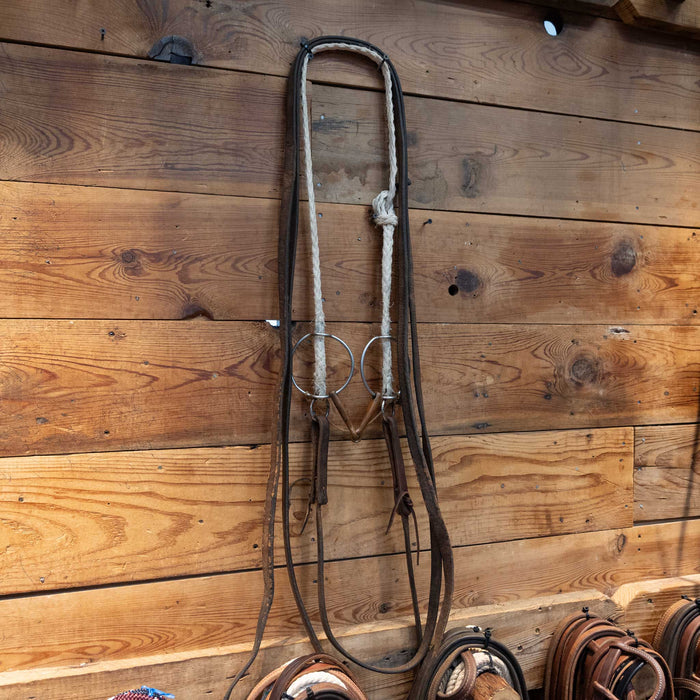 Smooth Copper Snaffle Draw Gag Rig Sale Barn MISC