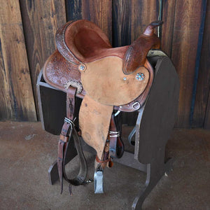 14" USED CIRCLE Y BARREL SADDLE Saddles - Used Circle Y Saddlery