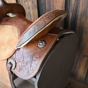 14" USED CIRCLE Y BARREL SADDLE Saddles - Used Circle Y Saddlery