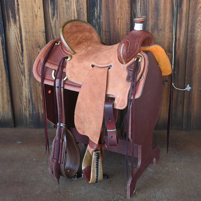 16" TESKEY'S RANCH ASSOCIATION SADDLE Saddles - New Teskey's Saddlery