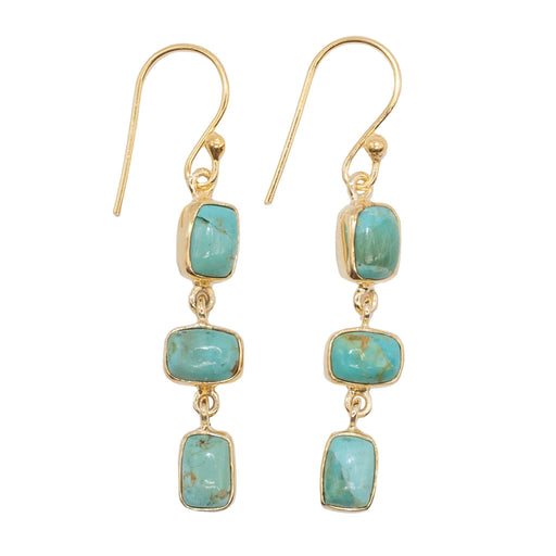 Gold Plated Kingman Earrings WOMEN - Accessories - Jewelry - Earrings Indian Touch of Gallup