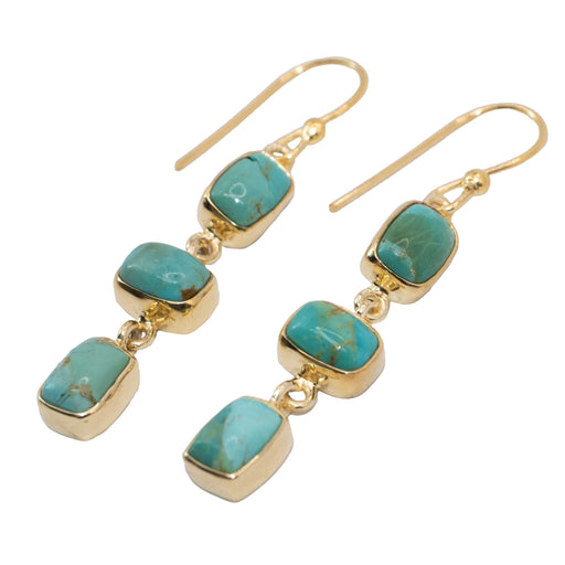 Gold Plated Kingman Earrings WOMEN - Accessories - Jewelry - Earrings Indian Touch of Gallup