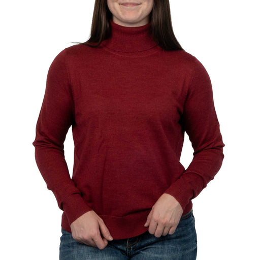 Pendleton Women's Merino Turtleneck - Red Dahlia WOMEN - Clothing - Tops - Long Sleeved Pendleton